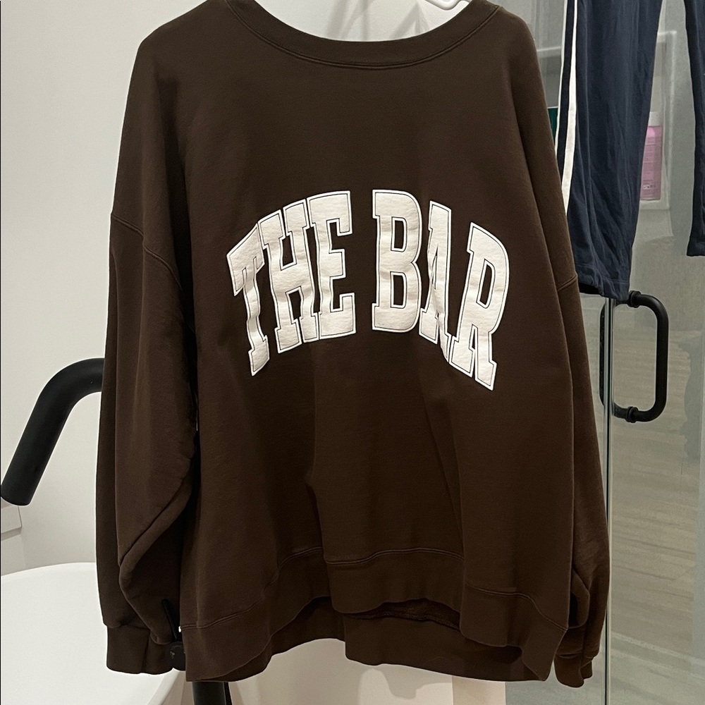 The Bar Chocolate Brown Sweatshirt